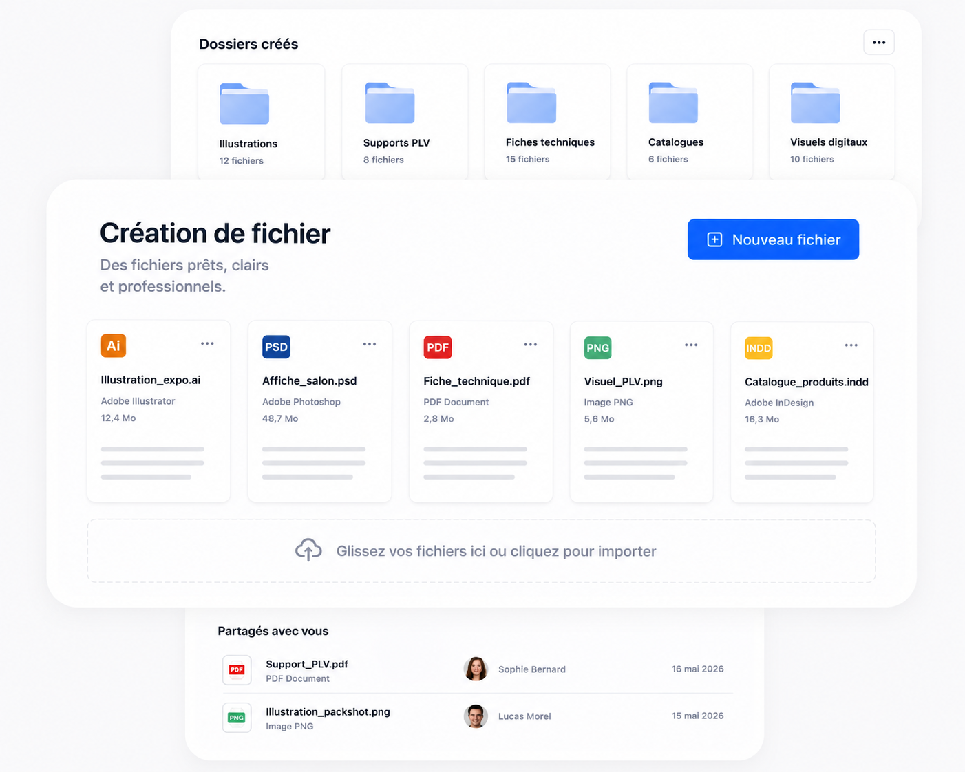 Préparation fichier