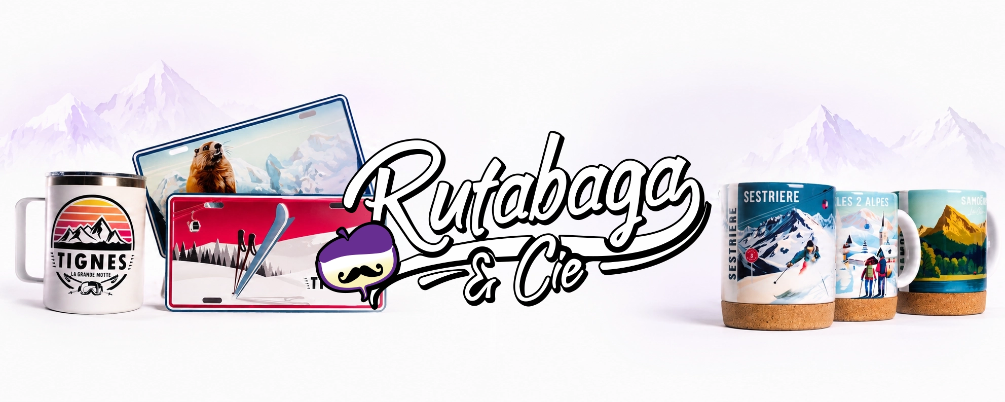 Images présentative des collection de la marque rutabaga